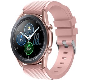 Strap-it Samsung Galaxy Watch 3 45mm Silicone Strap (Pink)