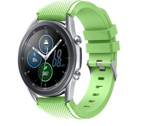 Strap-it Samsung Galaxy Watch 3 45mm Silicone Strap (Light Green)