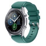 Strap-it Samsung Galaxy Watch 3 45mm Silicone Strap (Fir Green)