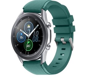 Strap-it Samsung Galaxy Watch 3 45mm Silicone Strap (Fir Green)