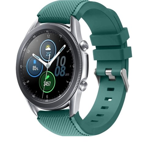 Strap-it Strap-it Samsung Galaxy Watch 3 45mm Silicone Strap (Fir Green) Strap-it Strap-it Samsung Galaxy Watch 3 45mm Silicone Strap (Fir Green)