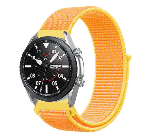Strap-it Strap-it Samsung Galaxy Watch 3 45mm Nylon Strap (Light Yellow) Strap-it Strap-it Samsung Galaxy Watch 3 45mm Nylon Strap (Light Yellow)