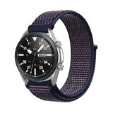 Strap-it Samsung Galaxy Watch 3 45mm Nylon Strap (Purple-Blue) Strap-it Samsung Galaxy Watch 3 45mm Nylon Strap (Purple-Blue)