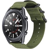 Strap-it Samsung Galaxy Watch 3 45mm Nylon Strap with Buckle (Green) Strap-it Samsung Galaxy Watch 3 45mm Nylon Strap with Buckle (Green)