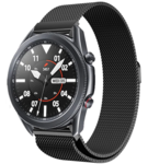 Strap-it Strap-it Samsung Galaxy Watch 3 45mm Milanese Strap (Black)