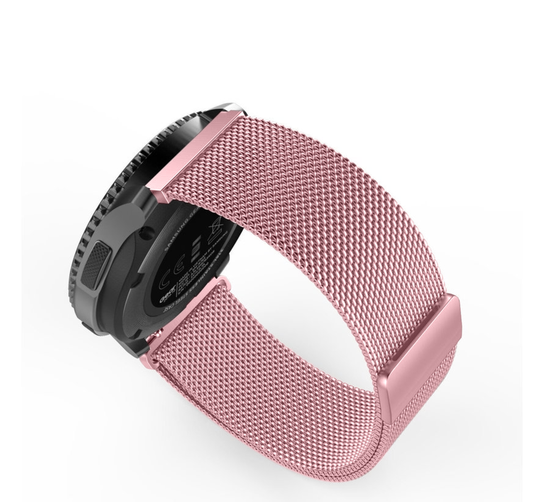 Strap-it Strap-it Samsung Galaxy Watch 3 45mm Milanese Strap (Pink) Strap-it Strap-it Samsung Galaxy Watch 3 45mm Milanese Strap (Pink)