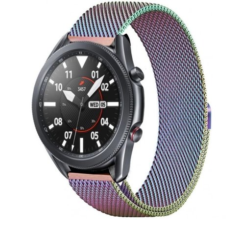Strap-it Strap-it Samsung Galaxy Watch 3 45mm Milanese Strap (Pearlescent) Strap-it Strap-it Samsung Galaxy Watch 3 45mm Milanese Strap (Pearlescent)