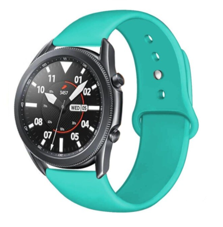 Strap-it Strap-it Samsung Galaxy Watch 3 45mm Sport Strap (Aqua) Strap-it Strap-it Samsung Galaxy Watch 3 45mm Sport Strap (Aqua)