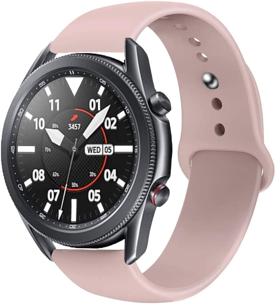 Strap-it Strap-it Samsung Galaxy Watch 3 45mm Sport Strap (Light Pink) Strap-it Strap-it Samsung Galaxy Watch 3 45mm Sport Strap (Light Pink)