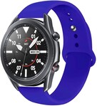 Strap-it Strap-it Samsung Galaxy Watch 3 45mm Sport Strap (Blue)