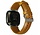 Strap-it Fitbit Versa 3 Leather Strap (Brown)
