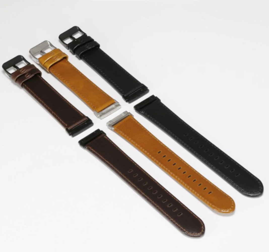 Strap-it Strap-it Fitbit Sense Leather Strap (Brown) Strap-it Strap-it Fitbit Sense Leather Strap (Brown)