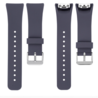 Strap-it Strap-it Samsung Gear Fit 2 (Pro) Silicone Strap (Grey Blue) Strap-it Strap-it Samsung Gear Fit 2 (Pro) Silicone Strap (Grey Blue)