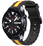 Strap-it Strap-it Samsung Galaxy Watch 3 45mm Special Edition Strap (Black/Yellow)