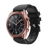 Strap-it Samsung Galaxy Watch 3 41mm Silicone Strap (Black)