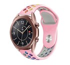 Strap-it Strap-it Samsung Galaxy Watch 3 41mm Sport Strap (Pink/Colourful)