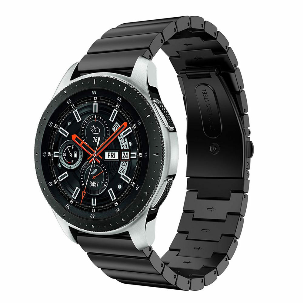 Strap-it Strap-it Samsung Galaxy Watch 46mm Metal Strap (Black) Strap-it Strap-it Samsung Galaxy Watch 46mm Metal Strap (Black)