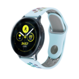 Strap-it Samsung Galaxy Watch 42mm Sport Strap (Light Blue/Colourful) Strap-it Samsung Galaxy Watch 42mm Sport Strap (Light Blue/Colourful)
