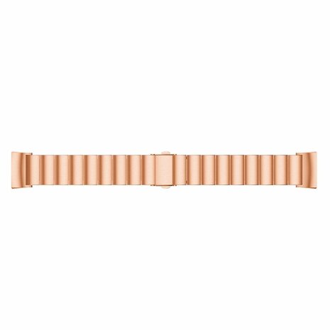 Strap-it Strap-it Fitbit Charge 3 Metal Strap (Rose Gold) Strap-it Strap-it Fitbit Charge 3 Metal Strap (Rose Gold)