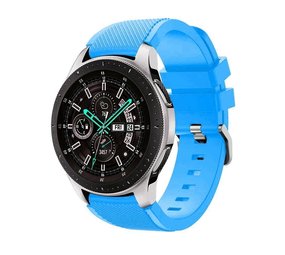 Strap-it Samsung Galaxy Watch 46mm Silicone Strap (Light Blue)