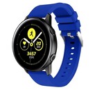 Strap-it Strap-it Samsung Galaxy Watch Active Silicone Strap (Blue)