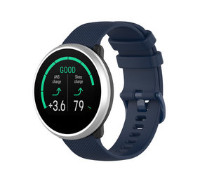 Strap-it Polar Ignite Premium Silicone Strap (Blue)