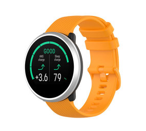 Strap-it Polar Ignite Premium Silicone Strap (Orange)