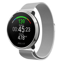 Strap-it Polar Ignite Milanese Strap (Silver) Strap-it Polar Ignite Milanese Strap (Silver)