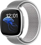 Strap-it Strap-it Fitbit Versa 3 Nylon Strap (Grey)