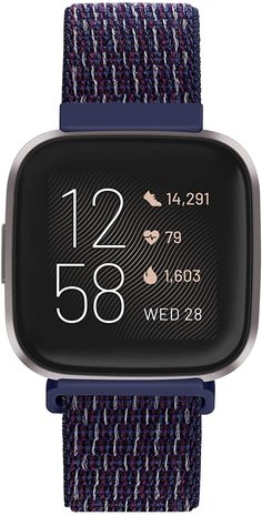 Strap-it Strap-it Fitbit Versa 3 Nylon Strap (Indigo Blue) Strap-it Strap-it Fitbit Versa 3 Nylon Strap (Indigo Blue)
