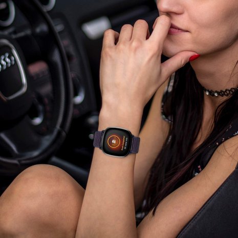 Strap-it Strap-it Fitbit Versa 3 Nylon Strap (Indigo Blue) Strap-it Strap-it Fitbit Versa 3 Nylon Strap (Indigo Blue)