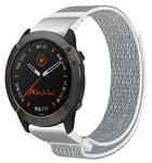 Strap-it Strap-it Garmin Fenix 5 (Plus)/6 (Pro) Nylon Strap (Grey)