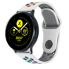 Strap-it Strap-it Samsung Galaxy Watch 42mm Sport Strap (White Multicoloured) Strap-it Strap-it Samsung Galaxy Watch 42mm Sport Strap (White Multicoloured)