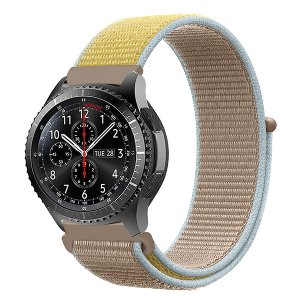 Strap-it Strap-it Samsung Galaxy Watch 46mm Nylon Strap (Camel) Strap-it Strap-it Samsung Galaxy Watch 46mm Nylon Strap (Camel)