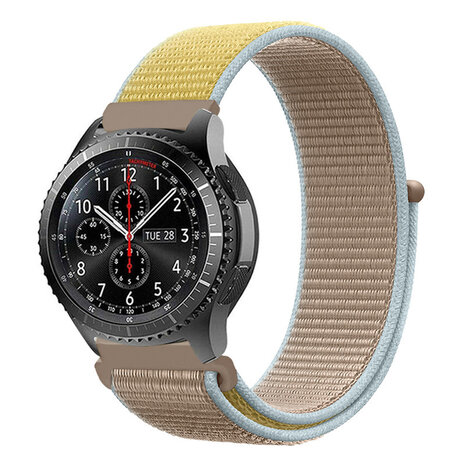 Strap-it Strap-it Samsung Galaxy Watch 46mm Nylon Strap (Camel) Strap-it Strap-it Samsung Galaxy Watch 46mm Nylon Strap (Camel)