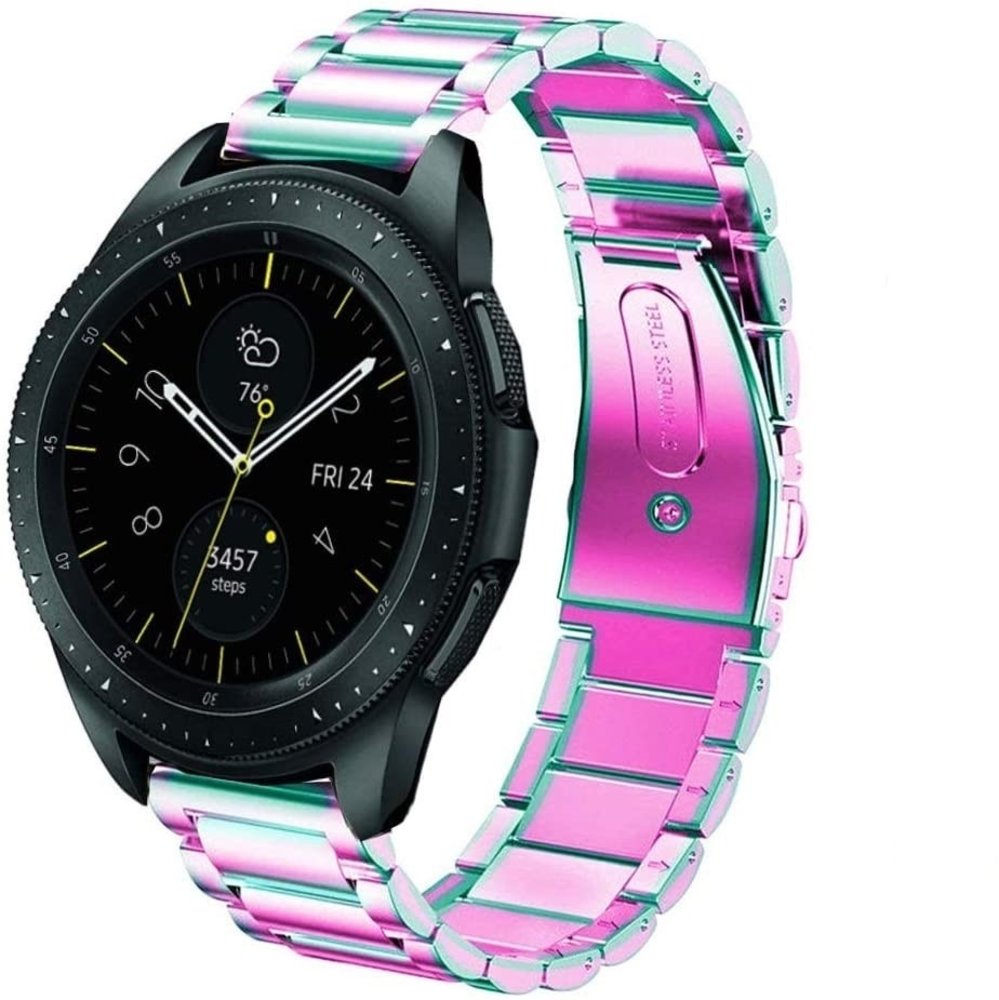 Strap-it Strap-it Samsung Galaxy Watch 42mm Steel Strap (Colourful) Strap-it Strap-it Samsung Galaxy Watch 42mm Steel Strap (Colourful)