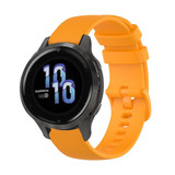 Strap-it Garmin Venu 2s Premium Silicone Strap (Orange)