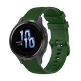 Strap-it Garmin Venu 2s Premium Silicone Strap (Green)