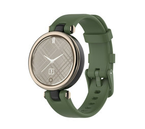 Strap-it Garmin Lily Silicone Strap (Dark Green)