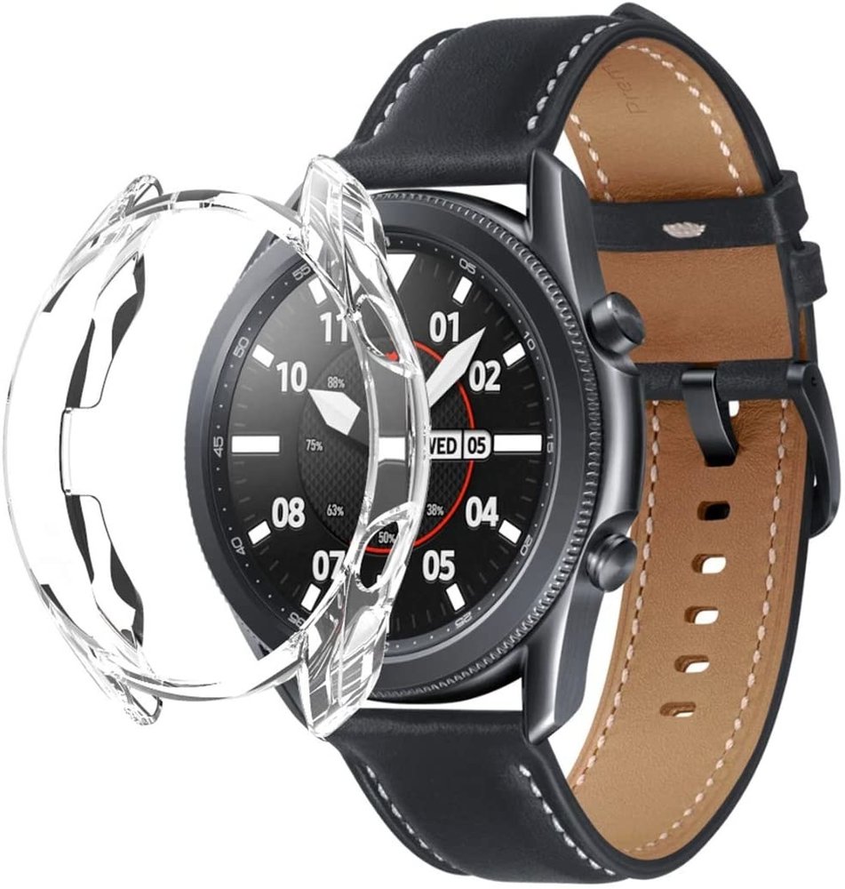Strap-it Strap-it Samsung Galaxy Watch 3 45mm Case (Transparent) Strap-it Strap-it Samsung Galaxy Watch 3 45mm Case (Transparent)