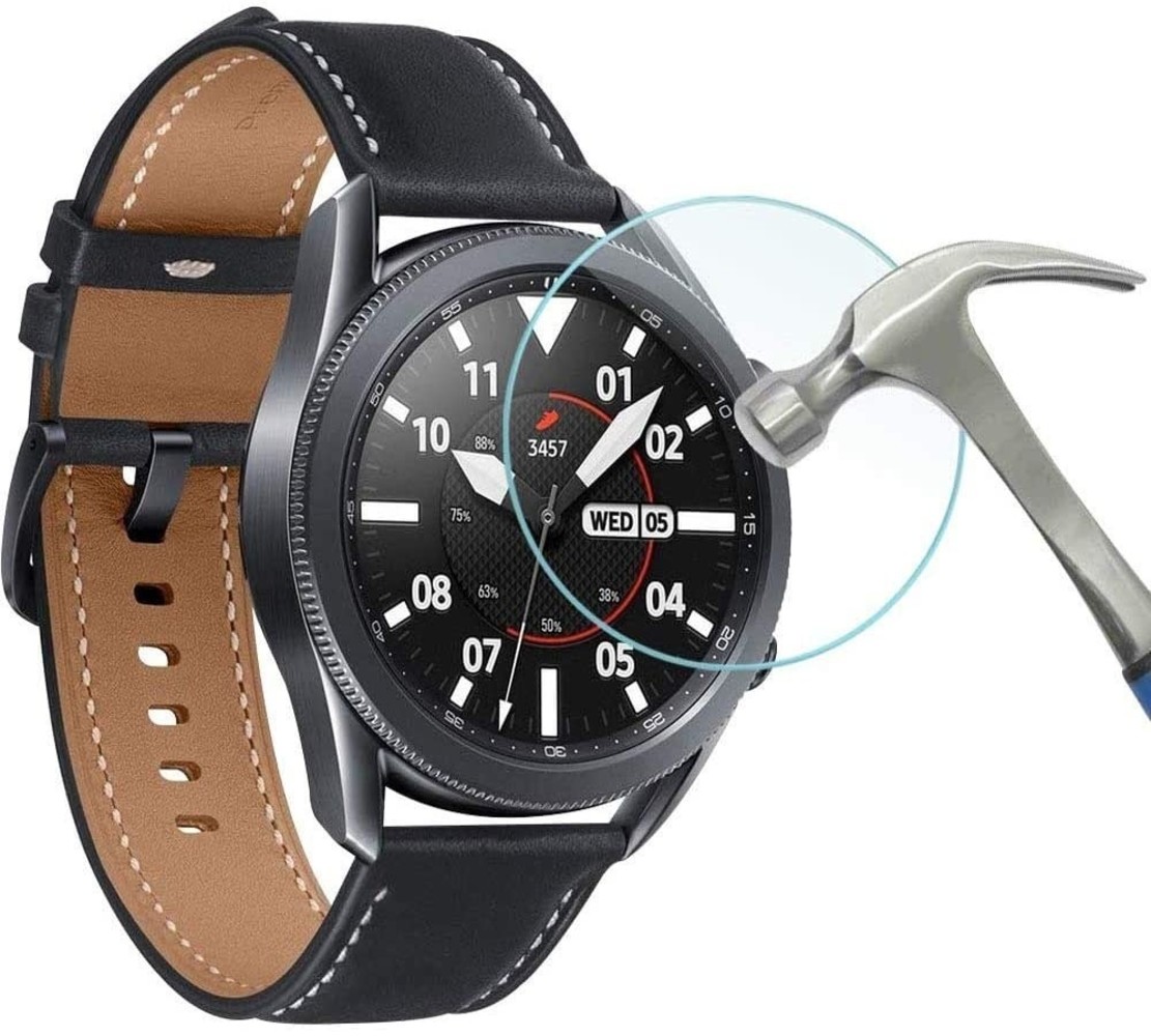 Strap-it Strap-it Samsung Galaxy Watch 3 45mm tempered glass Strap-it Strap-it Samsung Galaxy Watch 3 45mm tempered glass