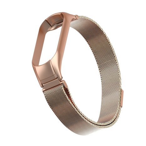 Strap-it Strap-it Xiaomi Mi Band 6 Milanese Strap (Bronze Gold) Strap-it Strap-it Xiaomi Mi Band 6 Milanese Strap (Bronze Gold)