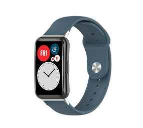 Strap-it Huawei Watch Fit Sport Strap (Blue Grey) Strap-it Huawei Watch Fit Sport Strap (Blue Grey)