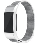 Strap-it Strap-it Fitbit Charge 2 Nylon Strap (Grey)