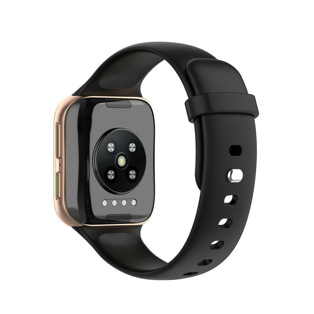 Strap-it Strap-it Oppo Watch Silicone Strap (Black)