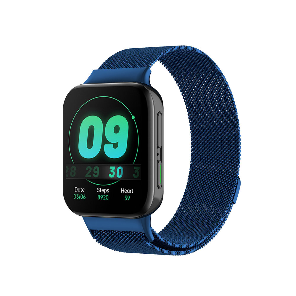 Strap-it Strap-it Oppo Watch Milanese Strap (Blue) Strap-it Strap-it Oppo Watch Milanese Strap (Blue)