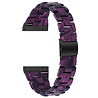 Strap-it Strap-it Fitbit Versa 3 Resin Strap (Black/Purple) Strap-it Strap-it Fitbit Versa 3 Resin Strap (Black/Purple)