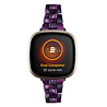 Strap-it Strap-it Fitbit Versa 3 Resin Strap (Black/Purple) Strap-it Strap-it Fitbit Versa 3 Resin Strap (Black/Purple)