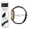 Strap-it Strap-it Fitbit Sense Resin Strap (Black/White) Strap-it Strap-it Fitbit Sense Resin Strap (Black/White)