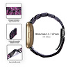 Strap-it Strap-it Fitbit Sense Resin Strap (Black/Purple) Strap-it Strap-it Fitbit Sense Resin Strap (Black/Purple)